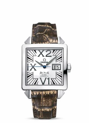 Omega De Ville X2 Co-Axial 35 Big Date Stainless Steel / White 7813.30.39 (78133039)
